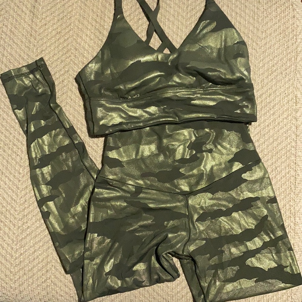 Aerie camo workout set